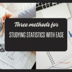 Three methods for studying statistics with ease